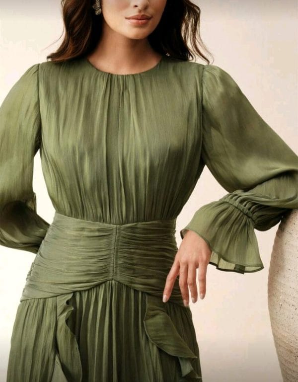 Elegant Green Dress | 70$ - Image 4