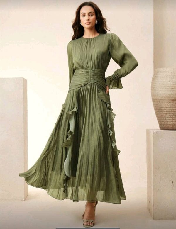 Elegant Green Dress | 70$ - Image 3