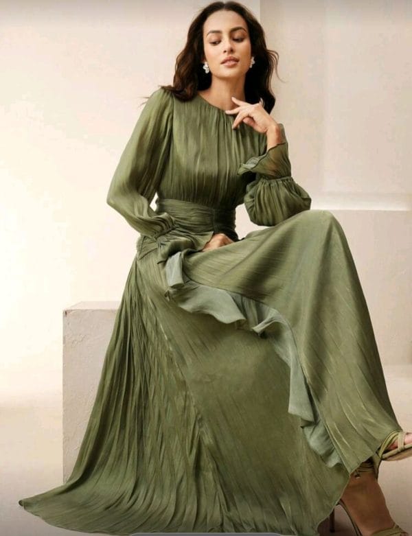 Elegant Green Dress | 70$ - Image 2